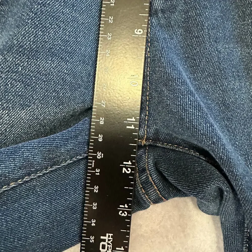 True Religion Rocco Flap Pocket Skinny Jeans Dark Wash Denim 36x32 NWT